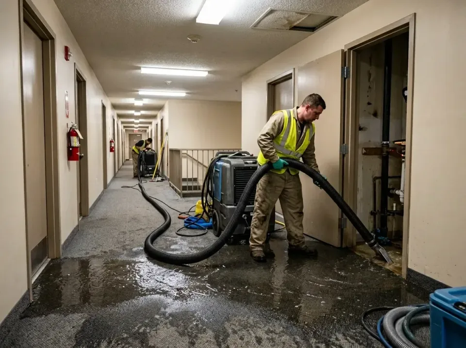 multi-unit-apartment-hallway-f-005 — frequently asked questions, Emergency Burst Pipe Water Extraction & Removal in Corvalli…